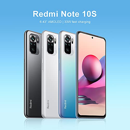 Xiaomi-Redmi-Note-10S-Smartphone-6GB-128GB-Telefonocon-NFCMediaTek-Helio-G95-Procesador643-AMOLED-DotDisplay64MP8MP2MP2MP-Quad-CameraDual-SIM-CardAI-Face-Unlock-Version-GlobalAzul