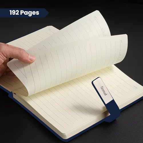 Image of Giftana 3 in 1 Personalized Diary with Pen, Coffee Tumbler Gift Set for Employee (Blue 3)