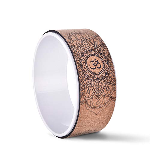 SMLJJ Yoga Wheel- Yoga Prop Circle For Stretching/Support For Yoga Poses And Backbends, Bridge Pose ，Yoga Circle