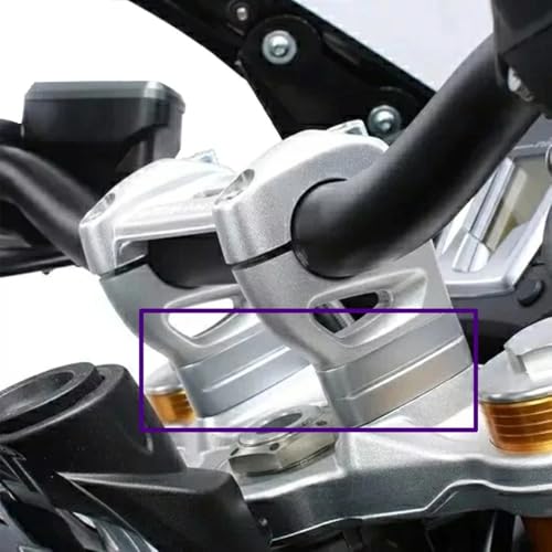 Kit de Mango de 20mm Elevador de Manillar para Conducción Relajada en Moto BMW 3
