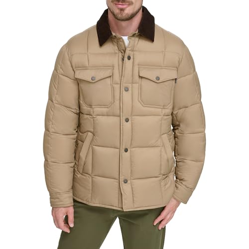 DOCKERS Men's Quilted Puffer Shacket - Main Image