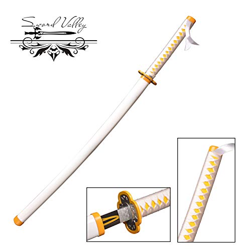 Sword Valley Cosplay Anime Swords, Agatsuma Zenitsu Samurai Sword, Katana