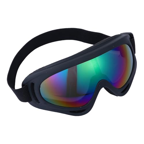 ELAYARD Gafas de Esquí Deportivas Resistentes al Viento Tamaño Único Lente Verde Espejo Protector Ocular para Ciclismo y Actividades al Aire Libre
