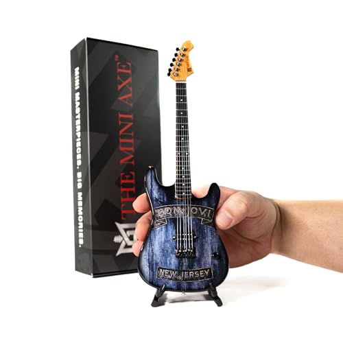 Guitare miniature en bois collection New Jersey bibelot musique