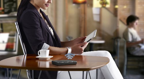 Image of Seagate Wireless Plus 2TB Portable Hard Drive with Built-in WiFi (STCV2000100)