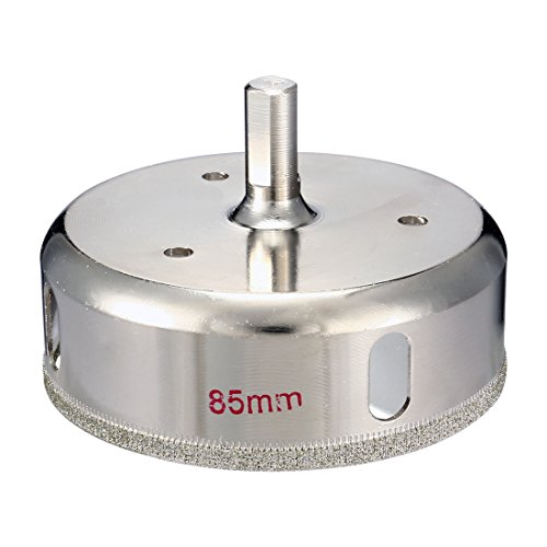 Broca para vidrio con recubrimiento diamantado de 85 mm miniatura 4