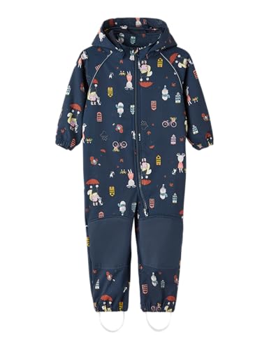 NAME IT Baby-Mädchen Nmfalfa08 Suit Happy Day Fo Schneeanzug, Dark...