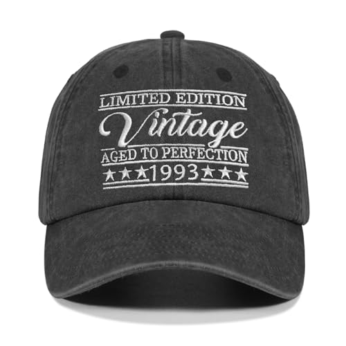 Rybicag 33th Birthday Gifts for Him Her 1993 Cap for 33 Year Old Men Women Vintage Hat