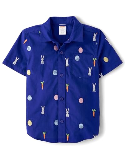 Gymboree boys And Toddler Short Sleeve Button Up Shirt