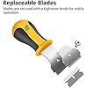 Amazon.com: MulWark Razor Blade Scraper | 2 Handles Razor Scraper Set ...