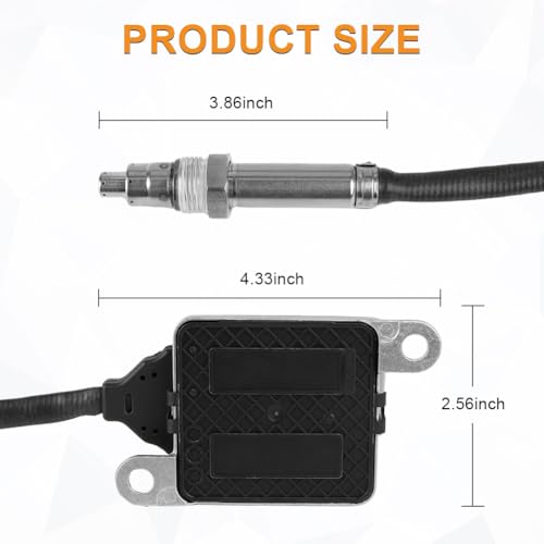 Sensor de NOx downstream compatible Chevrolet Silverado 6.6L Diesel 2017-2019 miniatura 7