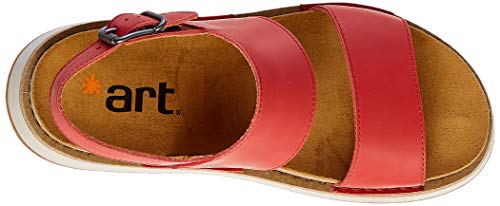 Art Vancouver, Sandali Punta Aperta Uomo, Rosso