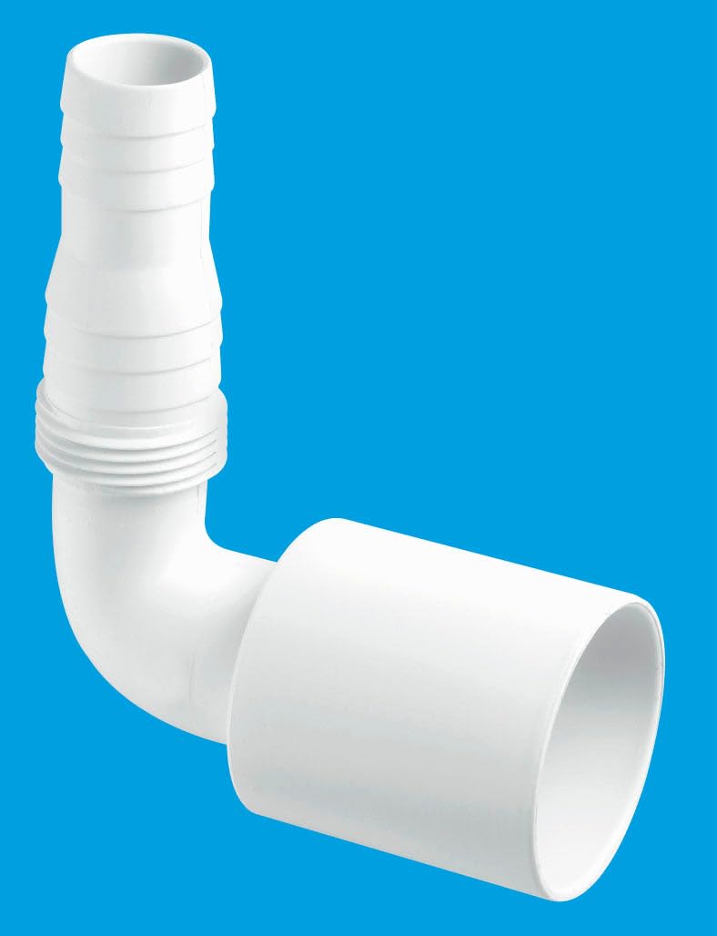 McALPINE 90° Nozzle for Connection to 1½" Multifit WMF4