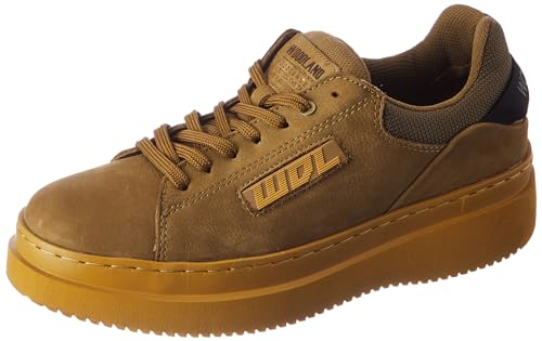 Image of Woodland Men's Leather Sneaker