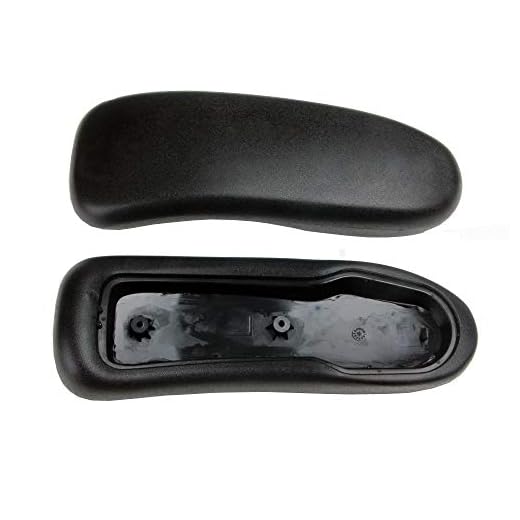 MingYi.office Vinyl Arm Pads Caps for Herman Miller Classic Aeron Chair Graphite Black