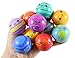 Set of 12 Cute Solar System Bouncy Ball Toy Set - Educational Learning Toy - Outer Space Planets - Replica Model Science Education
