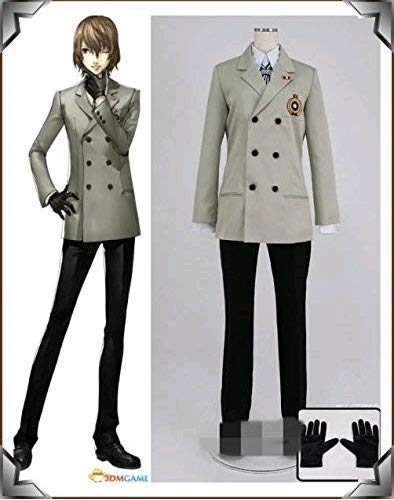 Amazon.co.jp: ペルソナ5 明智吾郎 コスプレ衣装 (女, M) : ホビー