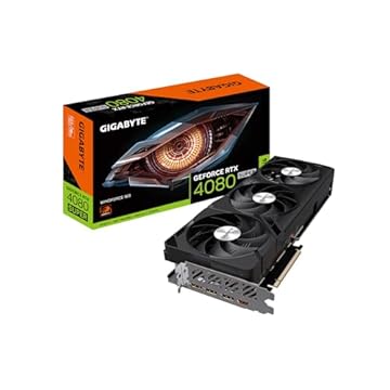 GIGABYTE Placa de vídeo GeForce RTX 4080 Super WINDFORCE V2 16G, 3 ventoinhas WINDFORCE, 16GB 256-bit GDDR6X, GV-N408SWF3V2-16GD