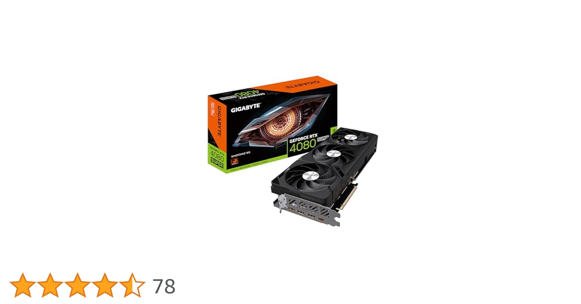 グラフィックボード・グラボ・ビデオカード GIGABYTE GeForce RTX 4080 super GIGABYTE、「GeForce RTX 4080 SUPER」を搭載したビデオカード
