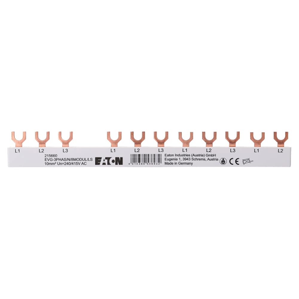 Eaton Set 1x FI PXF-40A 0,03 236776 + 1x LS-Schalter 3-polig PXL-B16/3 236388 + 5x LS-Schalter 1-polig PXL-B16 236033 + 1x FI Sammelschiene EVG-3PHAS/N/8MODULLS 215660
