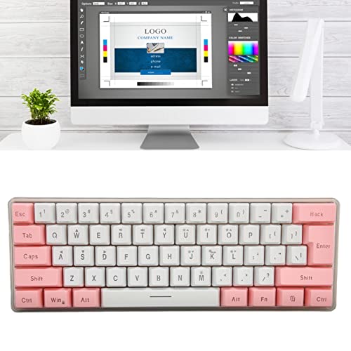 Tastiera da Gioco Cablata al 60%, Tastiera RGB a