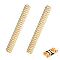 2 tappetini sushi in bambù (makisu) per roll fatti in casa