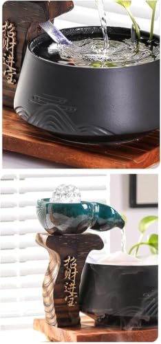 Mini fuente de agua relajante de interior y cascada led 3
