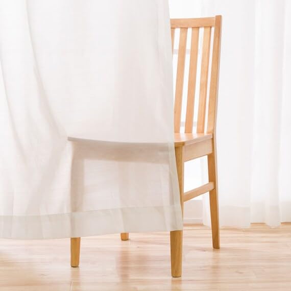 Amazon｜ニトリ(NITORI) 遮像 採光 抗カビ レースカーテン Nナチュレ