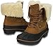Crocs Women's AllCast II Luxe Wheat Snow Boot, Wheat, 7 M US