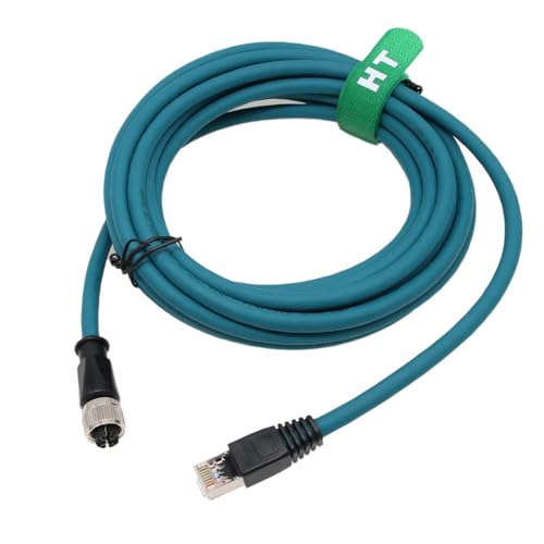 Cable Ethernet M12 X-Coded 8 PIN a RJ45 Cat7e 7M miniatura 2