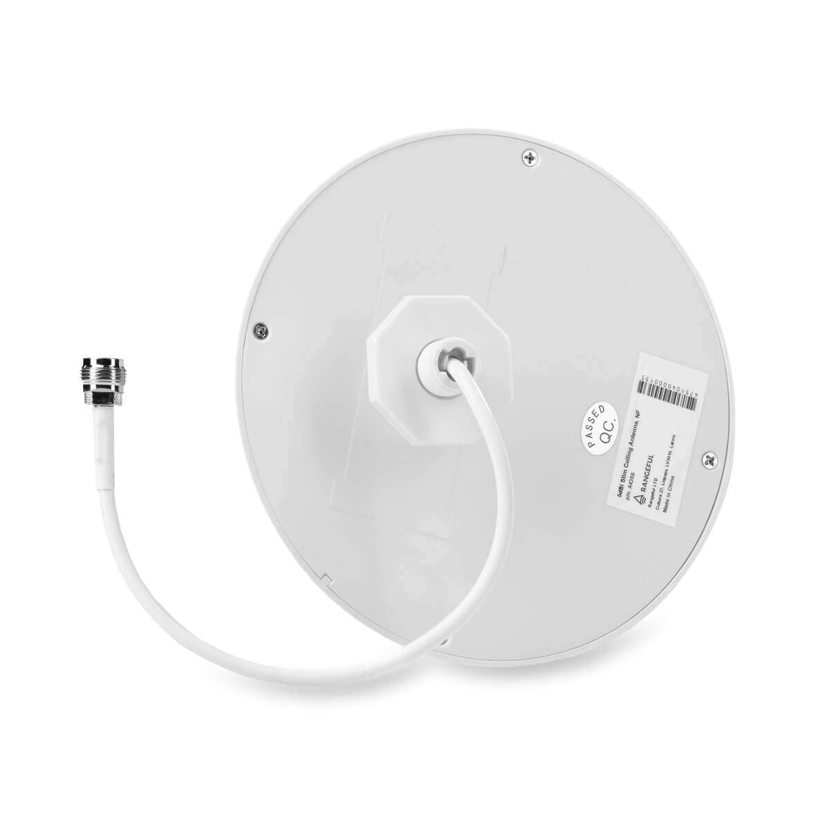 Antena de Techo Delgada Omnidireccional 5dBi 3G/4G/GSM/LTE N-Hembra para Teléfono Móvil Amplificador Router Gateway 698-2700 MHz