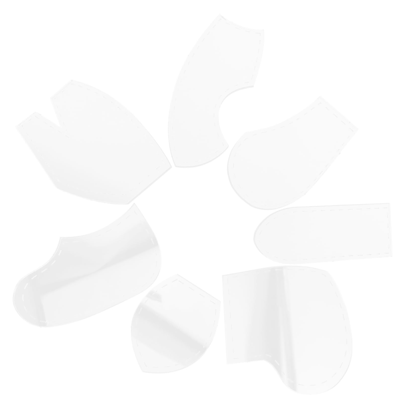 OSALADI 3 Set Template Cucito Acrilico Per Progetti Fai Da Te Per Creazioni Artigianali E Progetti Unici Quilting 7 Pezzi * 3
