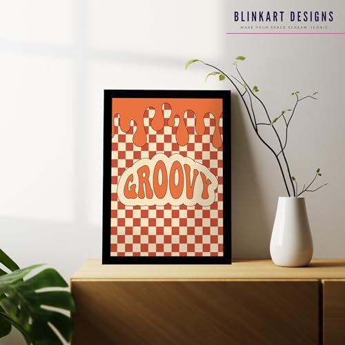 Image of BLINKART Trendy Abstract Wall Art Painting Print Design | Aesthetic Wall Decor Photo Artwork Frame Decoration Hanging For Home Bedroom Living Room Office Wall Decor | T058 | 13x10 Inches