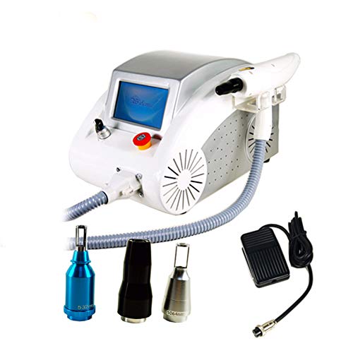 Yueyi Máquina láser nd Yag conmutada para eliminación de Tatuajes, Pigmento de Cejas, eliminación de Arrugas, muñeca Negra de Carbono, 1064nm y 532nm Q