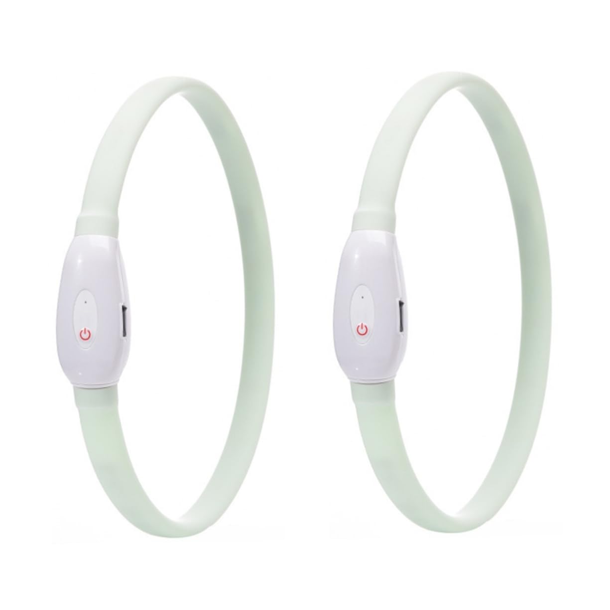 Toddmomy 2ensembles Collier Led Rechargeable Pour Chien Collier Lumineux Usb Pour Animaux De Compagnie Sécurité Et Confort Optimal