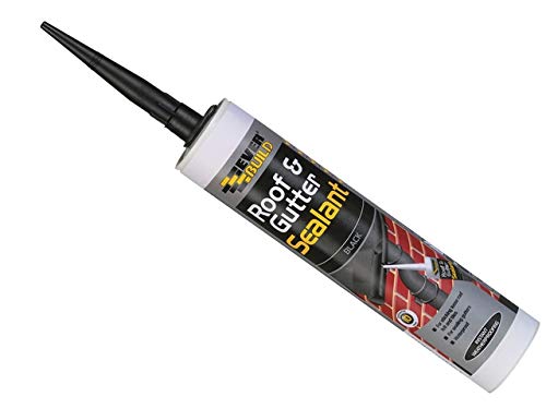 Everbuild – Roof and Gutter Putty Black 310ml – Evbroofbl