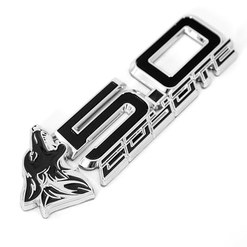 Image of S650 Style - Coyote inch5.0 inch Fender Badges (Pair)