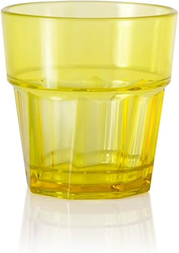 Miniatura 7 de Juego de 6 vasos irrompibles de agua potable prémium de 13.5 onzas, varios colores, reutilizables