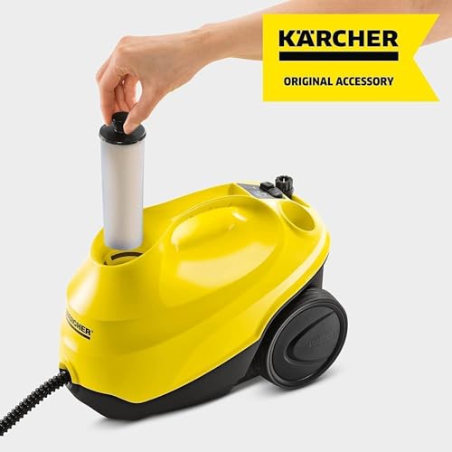 Kärcher Entkalkungskartusche für Kärcher Dampfreiniger (Automatische Entkalkungsfunktion, effiziente Entkalkung, Sicherer Schutz vor Verkalkung, einfacher Austausch, Gewicht 0,1 kg) (Packung mit 2)