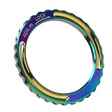 Naroote Centerlock-Verschlussring aus Ti-Legierung, Ersatz-Bremsscheibenabdeckung für CP- und WTO-Serienräder