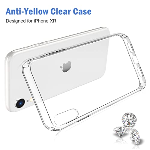 Jjgoo MY2016A-XR-CLEAR Compatible With Iphone Xr Case Clear Soft Transparent Shockproof Protective Slim Thin Bumper Phone Cover thumb #6