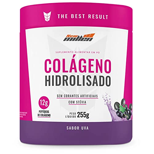 Colágeno Hidrolisado - 250g Uva - New Millen, New Millen