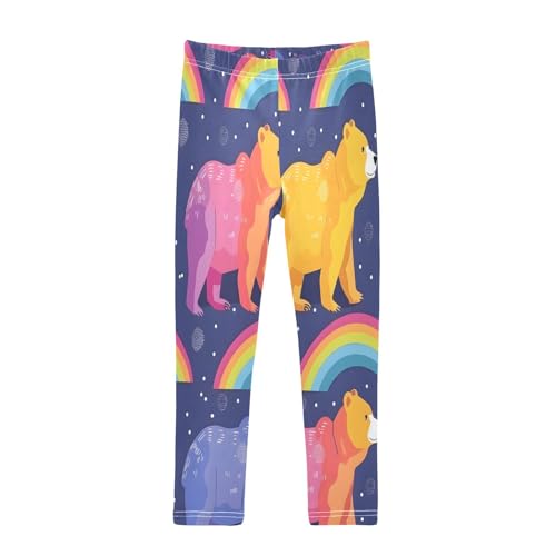 Toddler Girls Leggings Printed Yoga Pants Leggings Cartoon Summer Animals for Kids