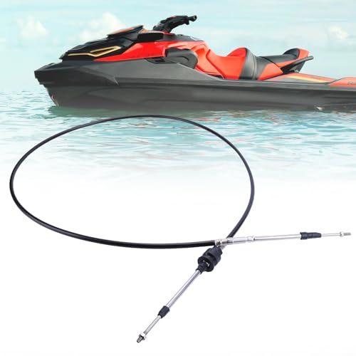 moseiny Steering Cable compatible for Sea Doo GTI GTS GTX RXP Wake 2005-2010 Replace 277001580 Steering Cable 277000843 277001474