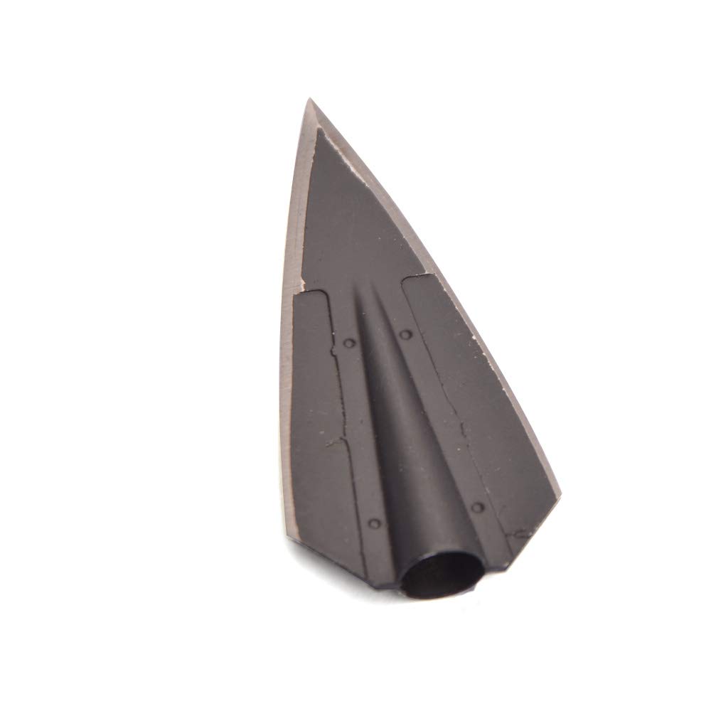6pcs Tiro con L'Arco Punte da Caccia 115 Grano Punte di Freccia Punta in Acciaio per frecce di Caccia in Legno di bambù ID 8mm
