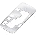Trim Gear Frame Cover Gear Shift Box Cover for Jeep Wrangler 2012-2018 JK JKU Sport Sahara Freedom Rubicon Unlimited Gear Shift Panel Cover Trim Interior Decoration Accessories Aluminum (Silver)
