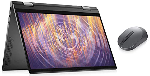 Image of Dell Inspiron 7306 13 inch (33.02 cms) FHD Display Intel Evo 11th Gen 2in1 Laptop (Core i5-1135G7 / 8GB /512GB SSD /Iris Xe GFX /Win 10 + MSO /Active Pen /Element Black) Mobile Wireless Mouse