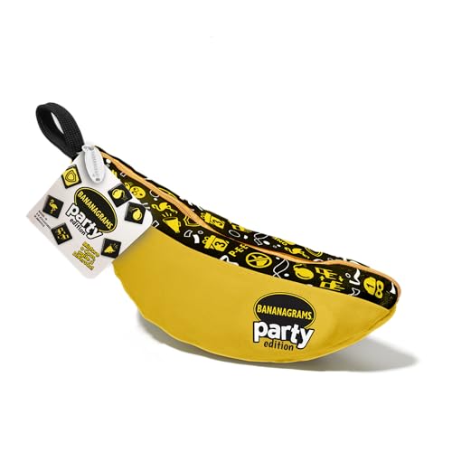 Galápagos,Bananagrams Party Família,A Partir de 8 anos, Para 2 a 8 jogadores, Partidas de até 30 min.