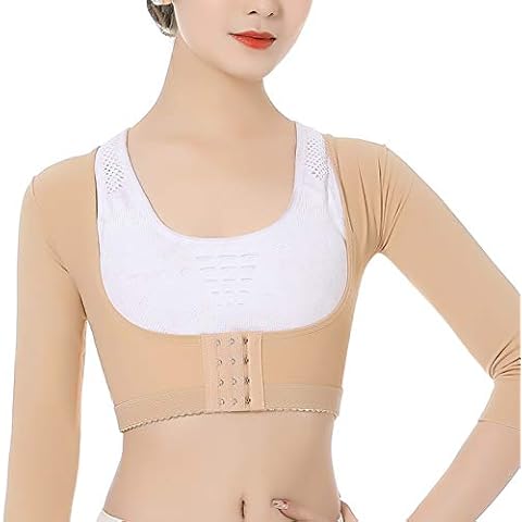 ANGGREK Women Posture Shaper, 1 Upper Arm Shaper Shapewear Compression Sleeves Posture Corrector(XL) Cover