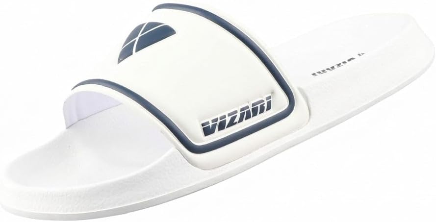 Vizari Youth Soccer Slide Sandals for Comfort and Convenience | Youth Sandals for Post-Game Recovery | Enjoy Casual Wear and Lightweight Feel with Boys Flip Flops and Girl Sandal